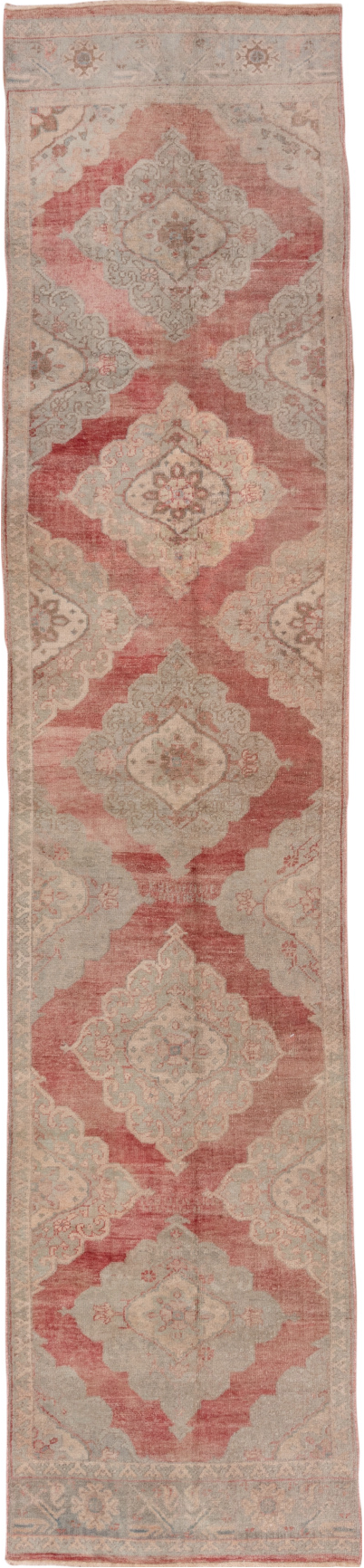 Vintage Oushak Runner Rug (3' x 13')